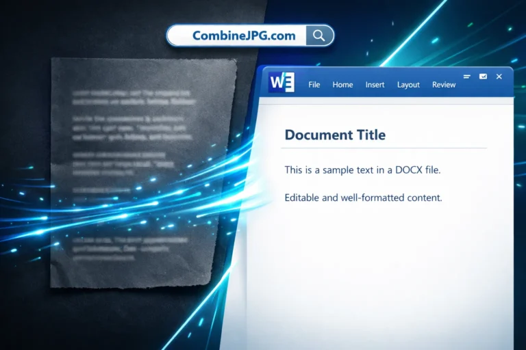 Convert Scanned Image to Word for Free