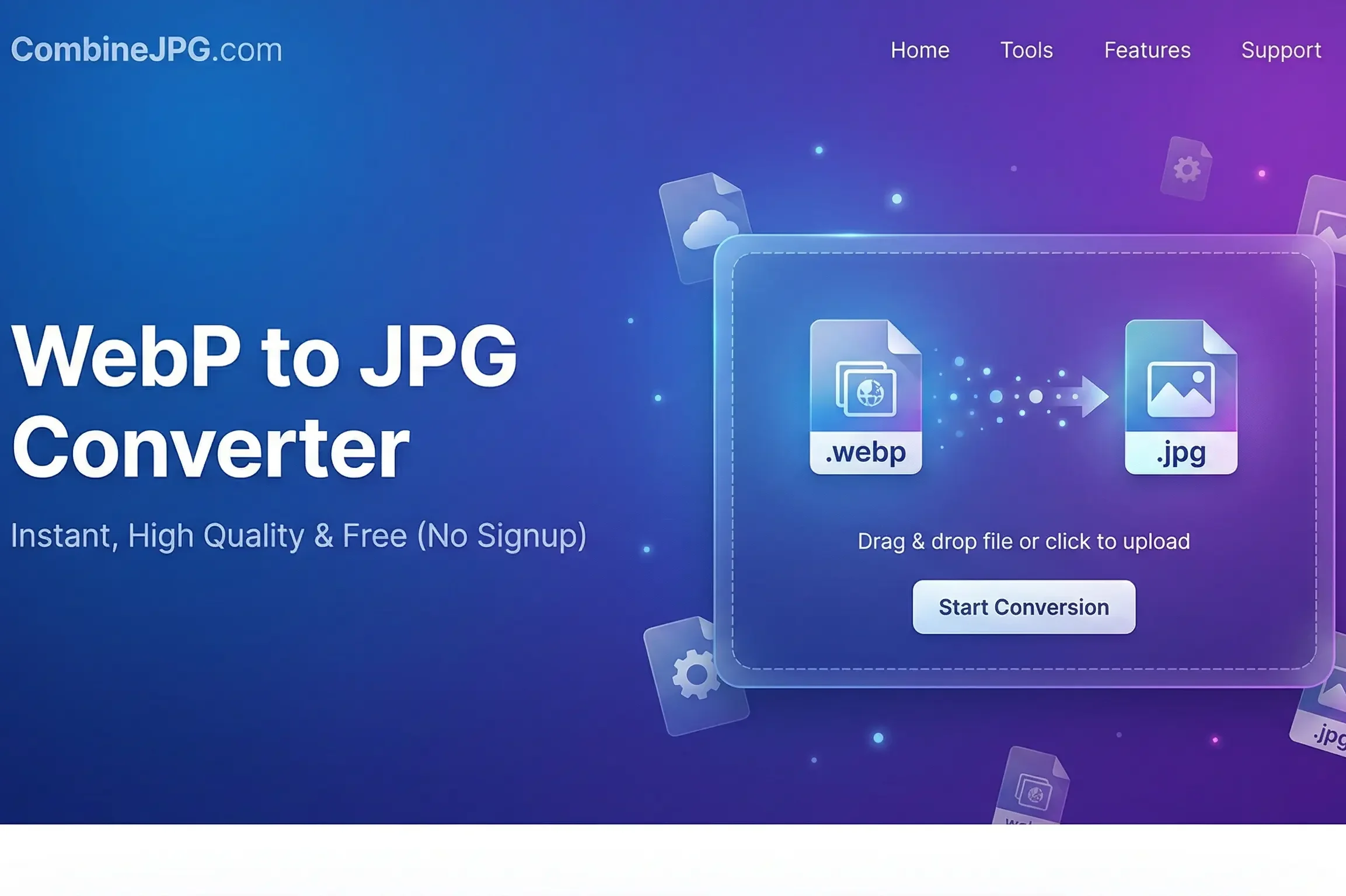 WebP to JPG Converter Online: Save WebP Images as High-Quality JPG