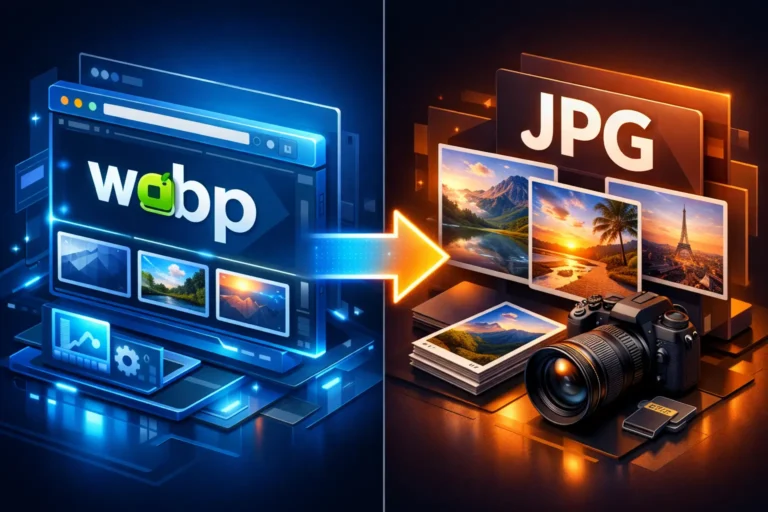 How to Optimize Web Images: A Guide to Converting WebP and Compressing JPGs