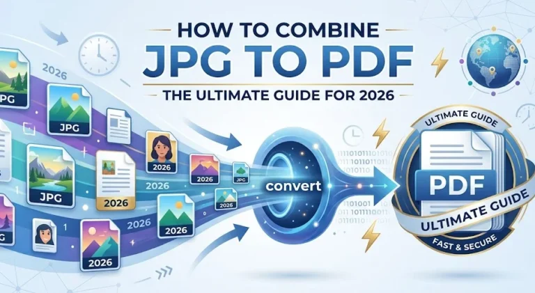 How to Combine JPG to PDF