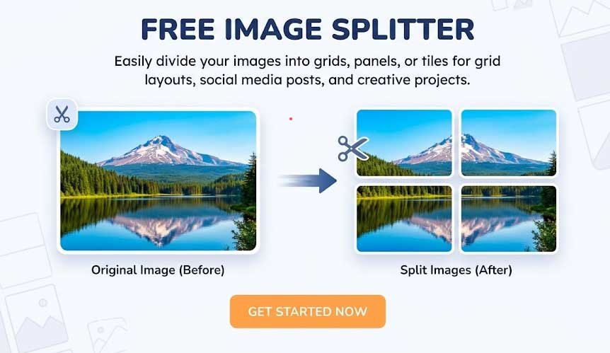 Free Image Splitter – Create Instagram Grids & Carousels Instantly