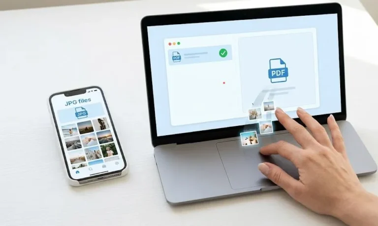 How to Combine JPG Files Into One PDF — Free Online Tool (No Signup 2026)