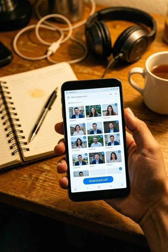 Convert JPG to PDF From Your Phone
