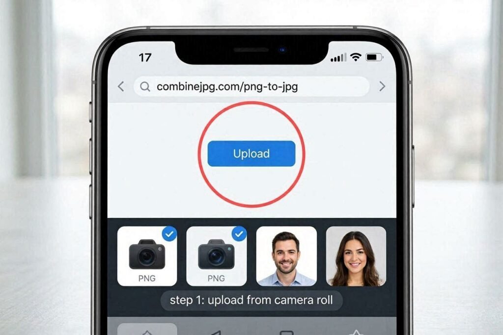 How to Convert PNG to JPG on iPhone