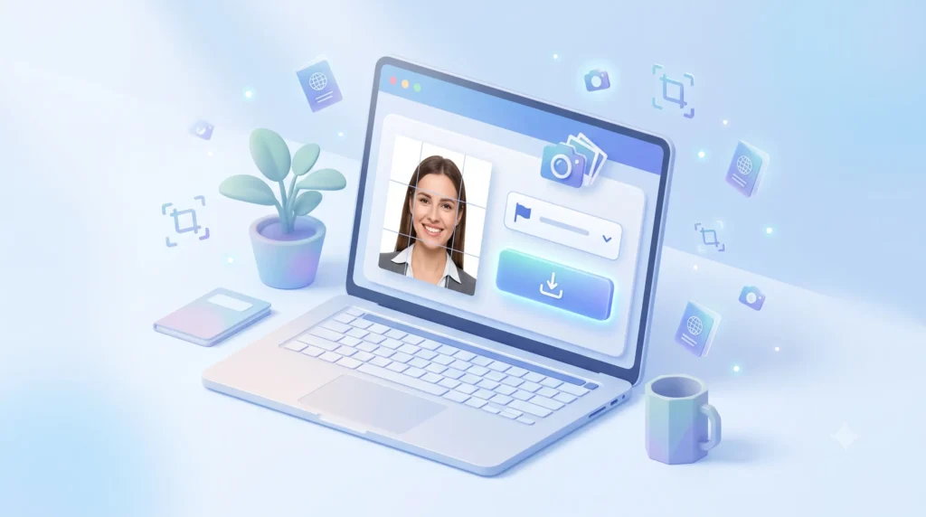 Passport Photo Maker - Create Passport Size Photo Online Free